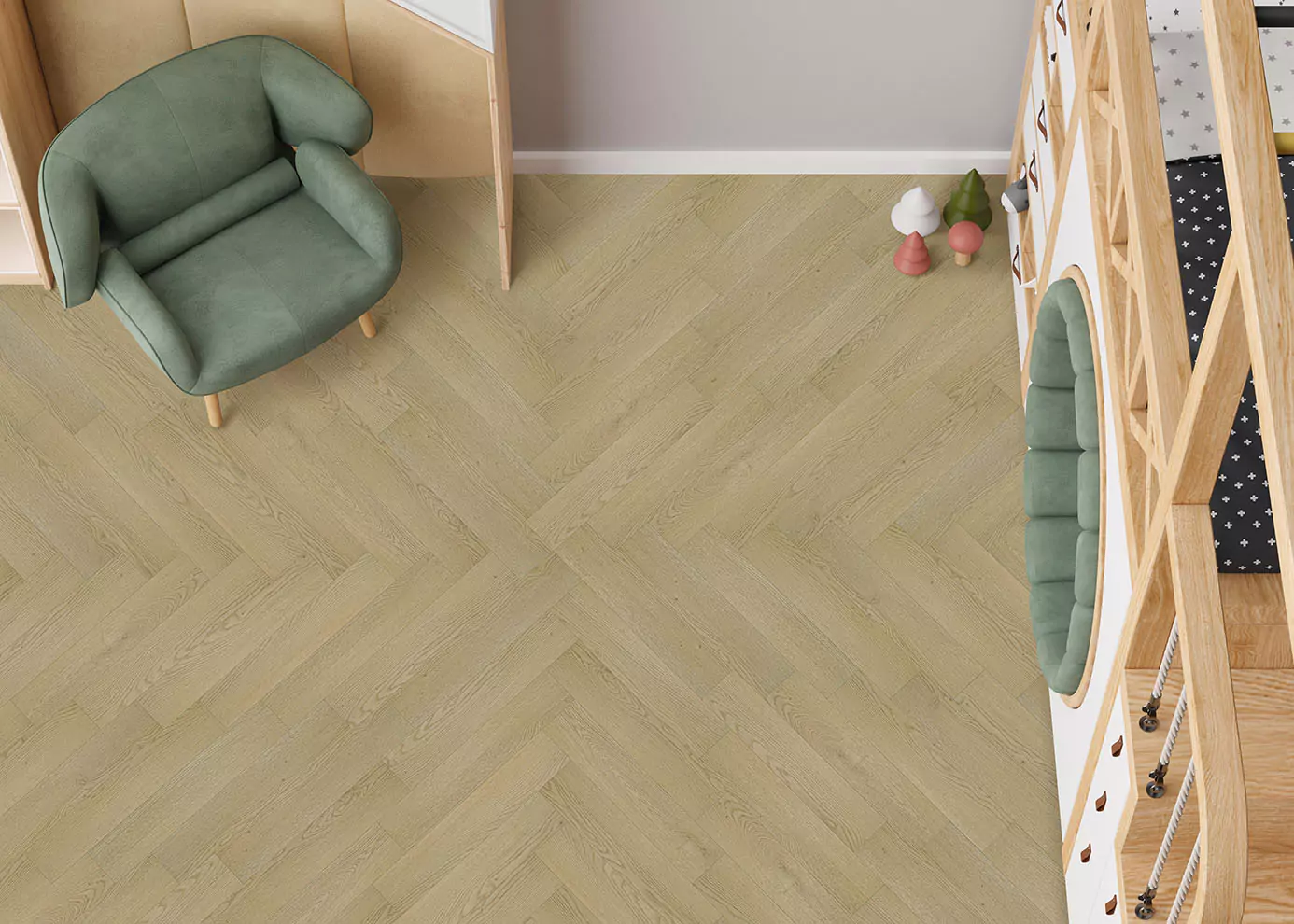 Виниловая плитка DREAM FLOOR (Дрим Флор) Коллекция SEQUOIA LVT Дизайн SQ 018 (590х118х2.5 мм)