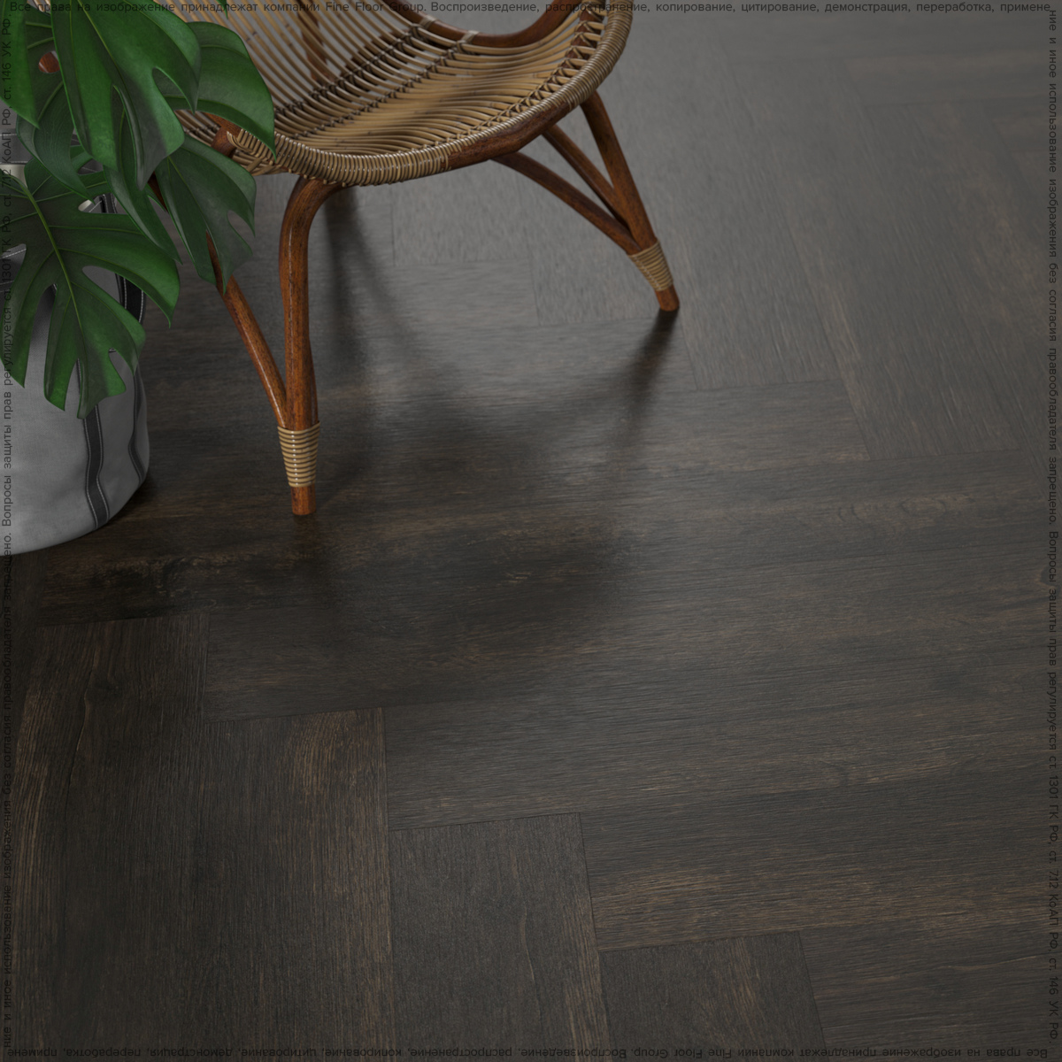 Кварцвиниловая плитка Fine Floor (Файн Флор) Коллекция TANTO Дизайн 849 Bergen Oak (988x163x2.3 мм)