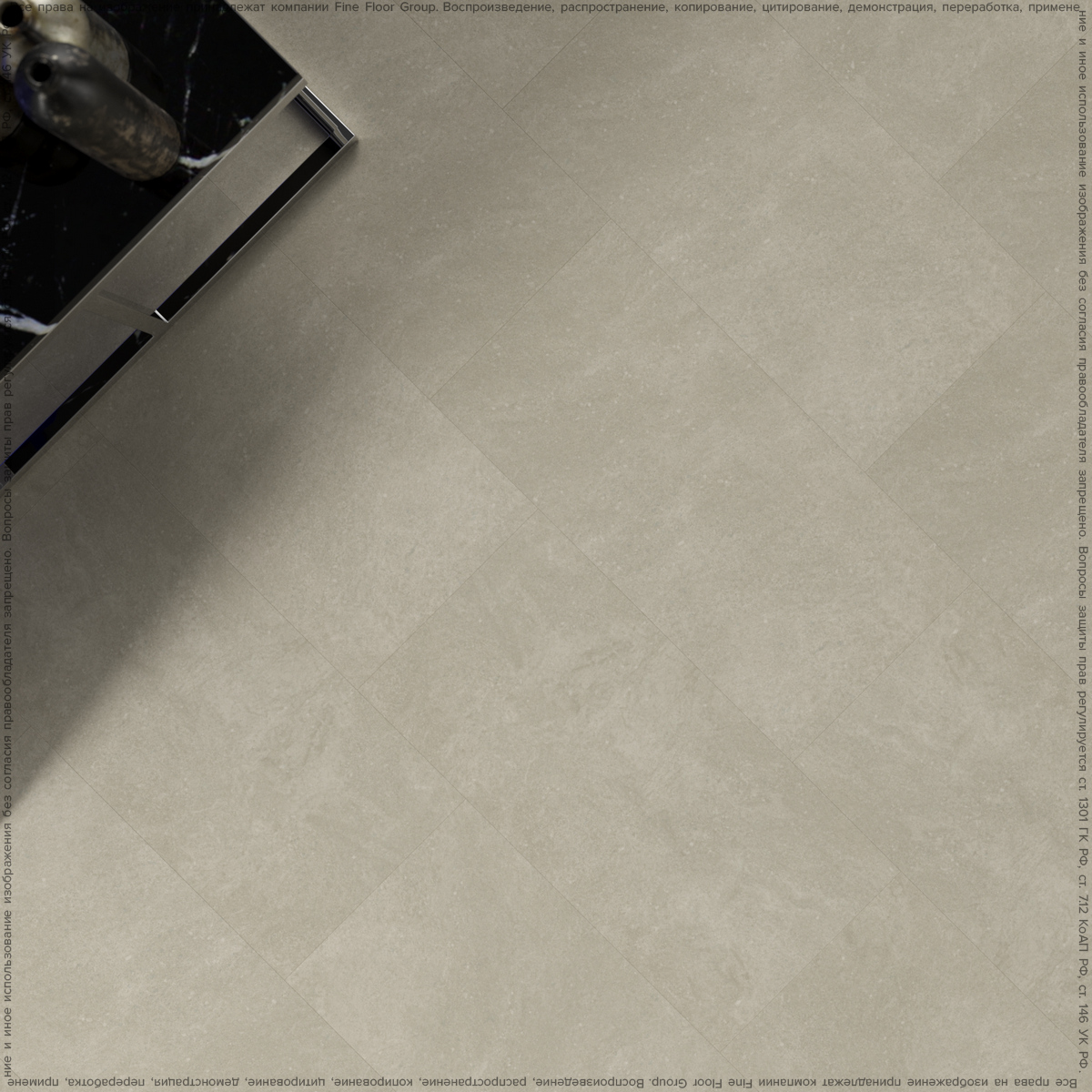 Пвх-плитка FINEFLOOR (ФАЙНФЛОР) Коллекция STONE 2024 Дизайн FF-1464 Бенрат (659x329x2.5 мм)