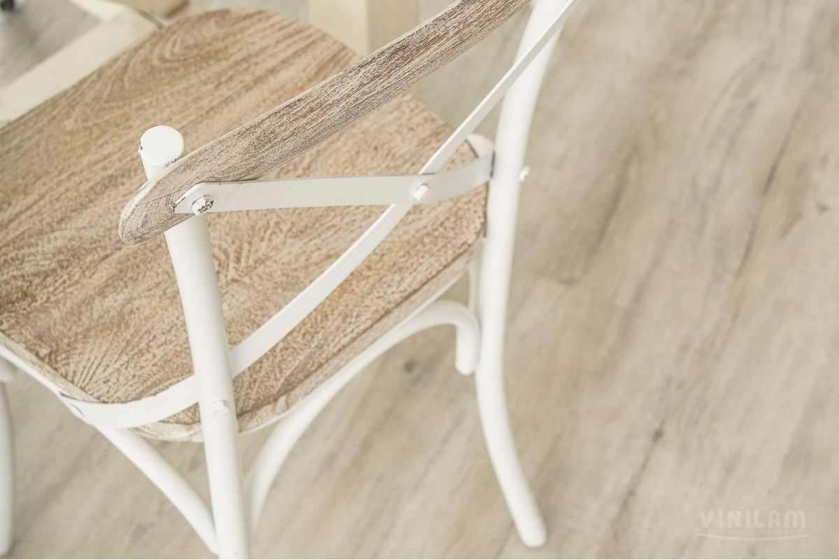 Кварц-виниловая плитка VINILAM (ВИНИЛАМ) Коллекция CERAMO XXL GLUE Дизайн 8875-EIR Дуб Цюрих (1528*233*2.5 мм)