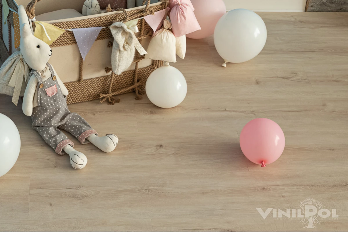 Кварц-виниловая плитка VINILAM (ВИНИЛАМ) Коллекция VINIPOL SPC Дизайн 7893-EIR Дуб Сиена (1220*228*5 мм)