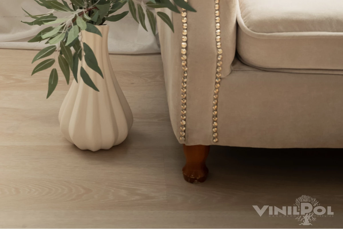 Кварц-виниловая плитка VINILAM (ВИНИЛАМ) Коллекция VINIPOL SPC Дизайн 7892-EIR Дуб Ното (1220*228*5 мм)