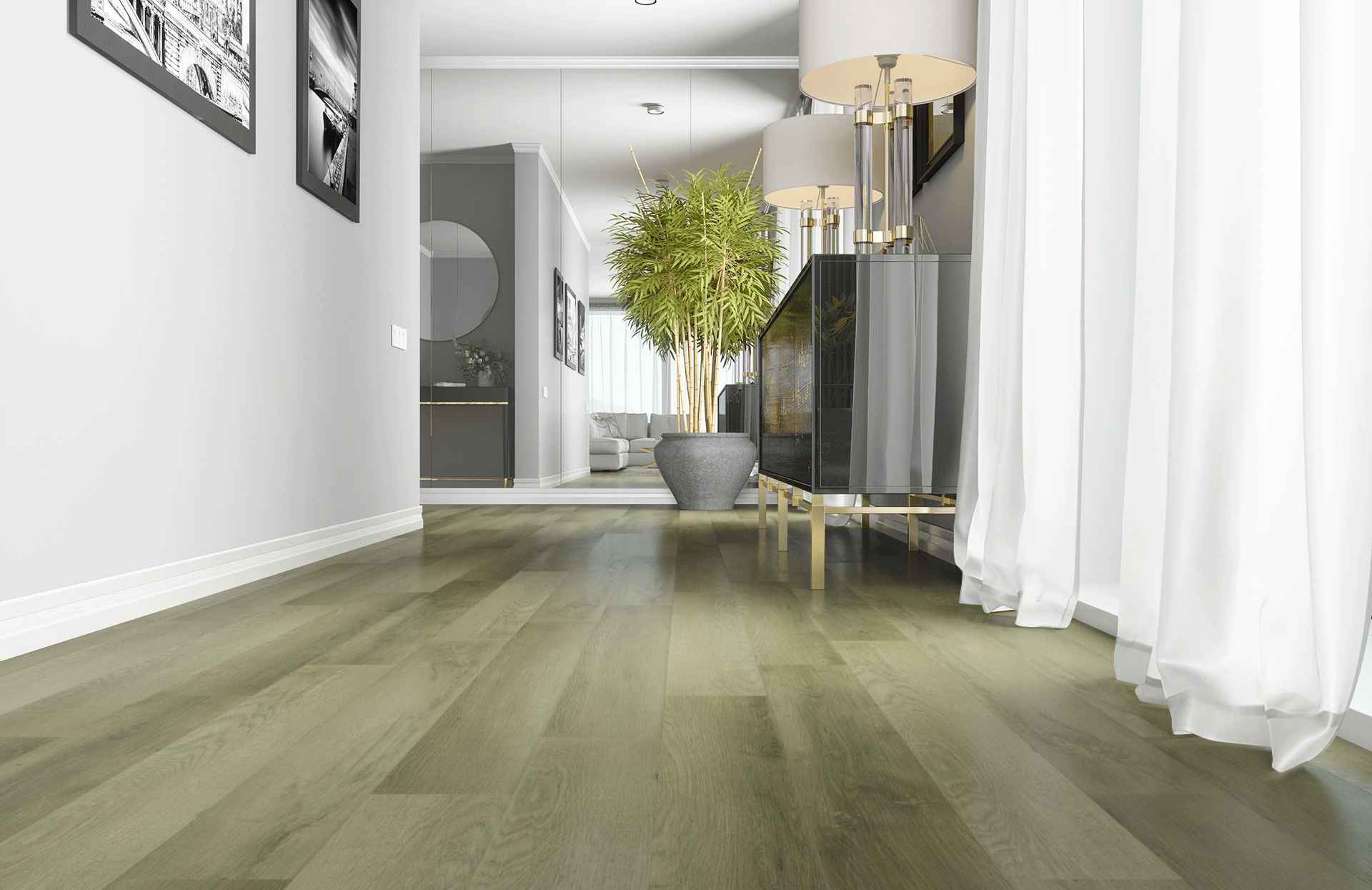 Кварцевый ламинат HOME EXPERT Коллекция NATURAL Дизайн 0-009 Дуб Весенний Луг (1220х150х3.5 мм)