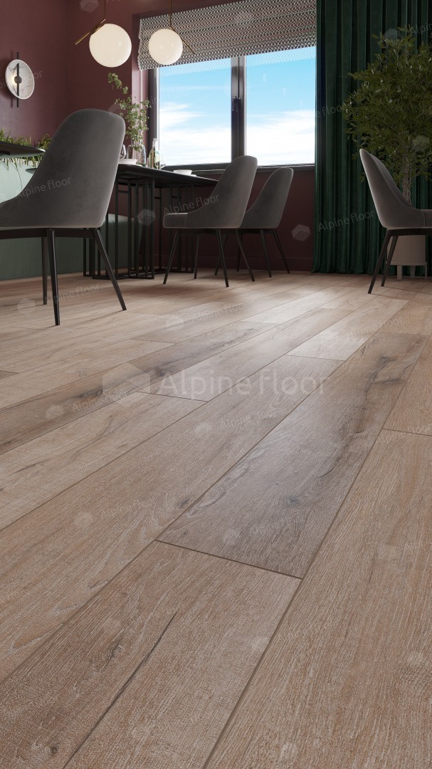 Виниловый (SPC) ламинат ALPINE FLOOR Коллекция PREMIUM XL Дизайн ECO 7-20 Дуб Персиковый (1220*183*8мм)
