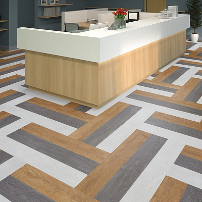 Виниловая плитка POLYSTYL Коллекция COSMIC Дизайн SIRIUS (914.4х152.4х3 мм)