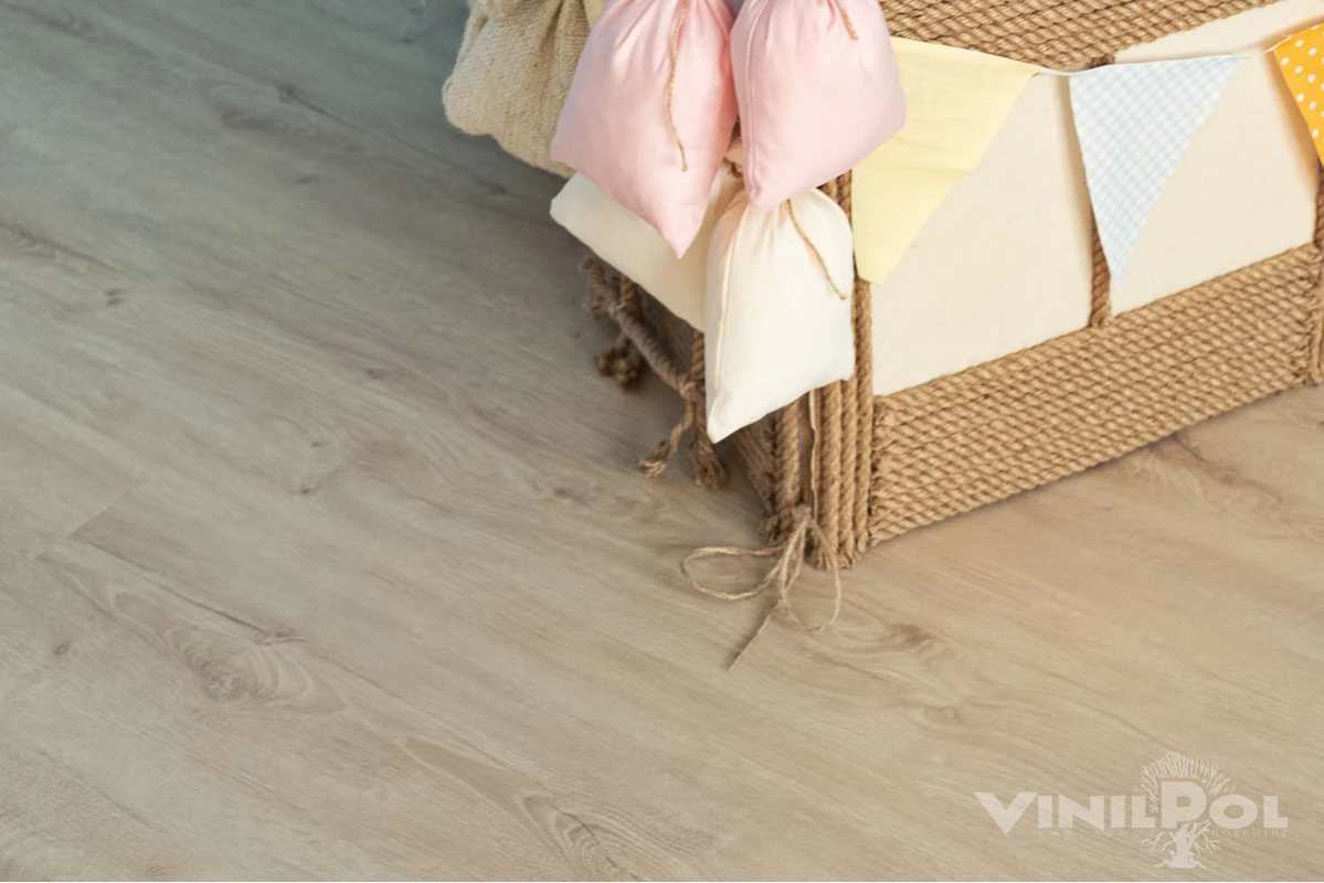 Кварц-виниловая плитка VINILAM (ВИНИЛАМ) Коллекция VINIPOL SPC Дизайн 7893-EIR Дуб Сиена (1220*228*5 мм)