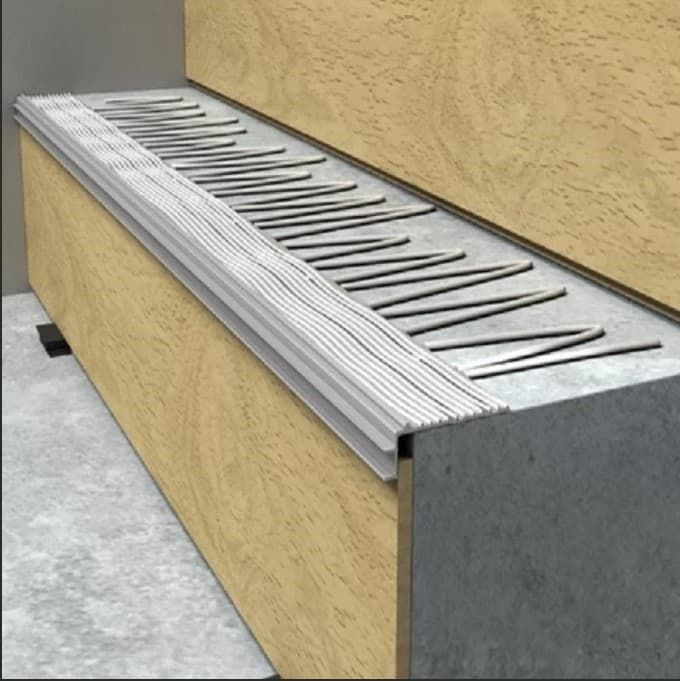 Профиль алюминиевый для ступеней QUICK-STEP (КВИК СТЕР) 8 мм