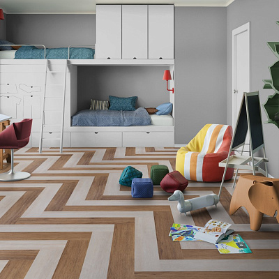 Виниловая плитка POLYSTYL Коллекция COSMIC Дизайн MOON (914.4х152.4х3 мм)