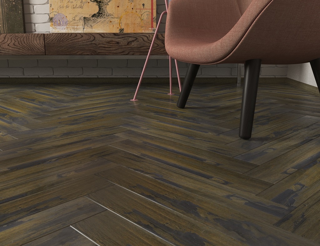 Ламинат CBM (СБМ) Коллекция CORUNA 12 мм 33 класс Дизайн 806 Орех Орлик (606.75х101.125х12 мм)