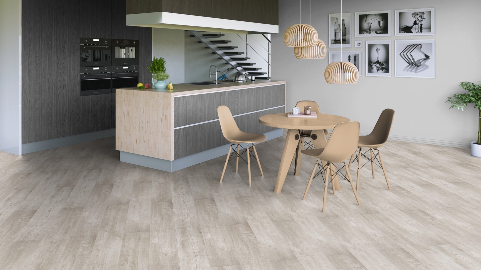 Ламинат TARKETT (ТАРКЕТТ) Коллекция CINEMA Дизайн Лорен (1292*194*8мм)