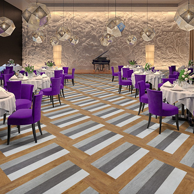 Виниловая плитка POLYSTYL Коллекция COSMIC Дизайн SIRIUS (914.4х152.4х3 мм)