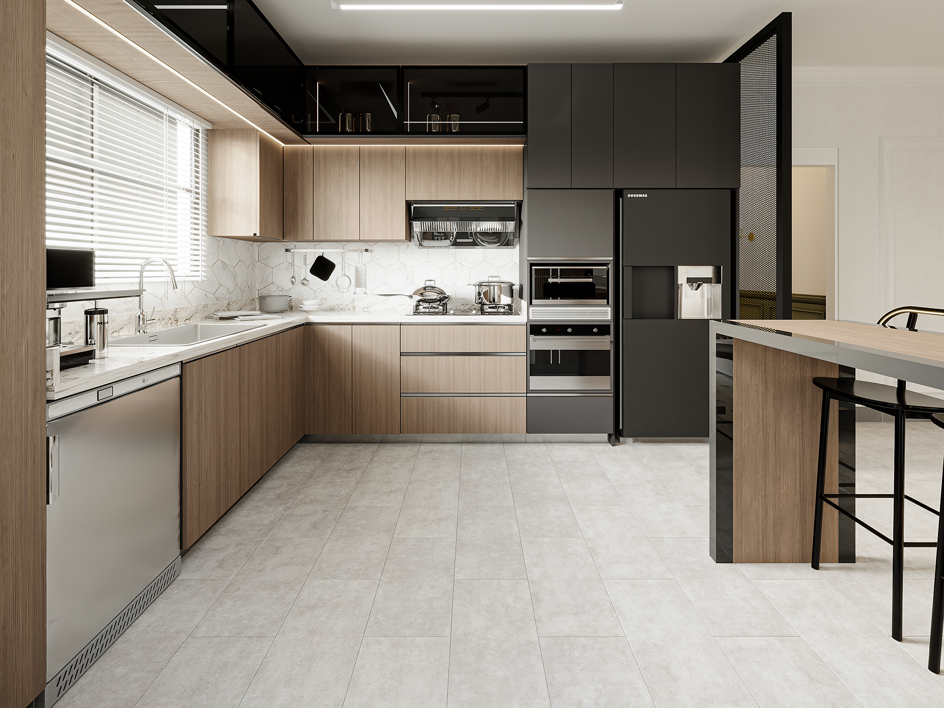 SPC ламинат DAMY FLOOR Коллекция ASCENT STRONG Дизайн 125-2-ST Броуд-Пик (610х305х5 мм)