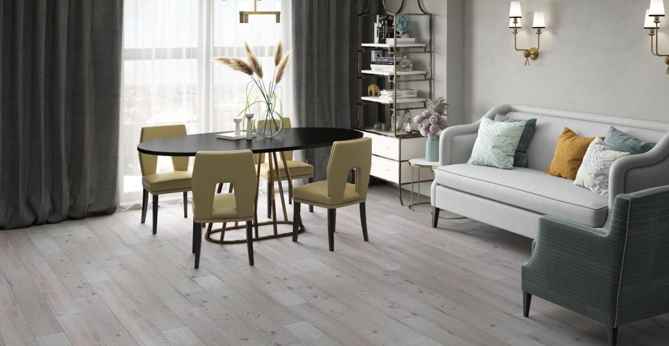 Ламинат KASTAMONU (КАСТАМОНУ) Коллекция SUNFLOOR 8 мм 33 класс Дизайн SF54 Дуб Аспен (1380х161х8 мм)