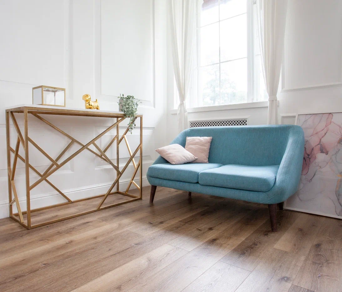 Кварц-виниловая плитка DAMY FLOOR Коллекция  FAMILY LVT Дизайн T7020-4-LVT Дуб Провинциальный (1227×187х2,5мм)