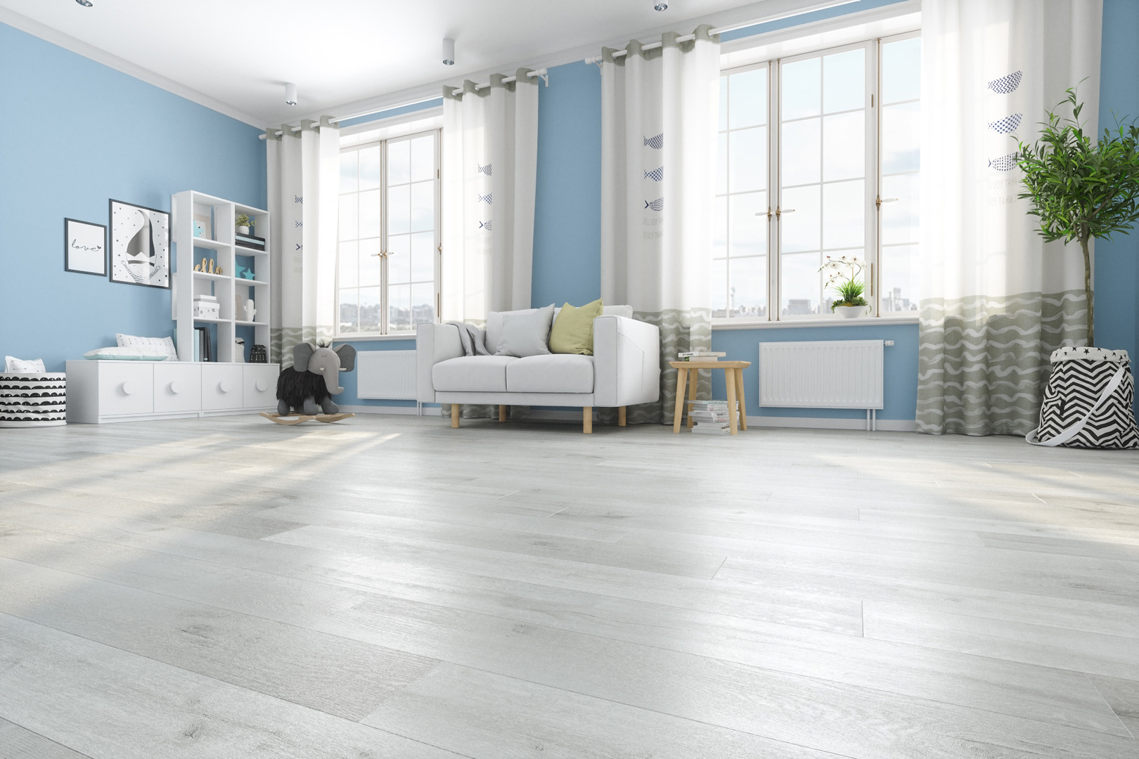 Кварцевый ламинат REFLOOR FARGO COMFORT Дизайн 81996-14 Дуб Лондонский Туман