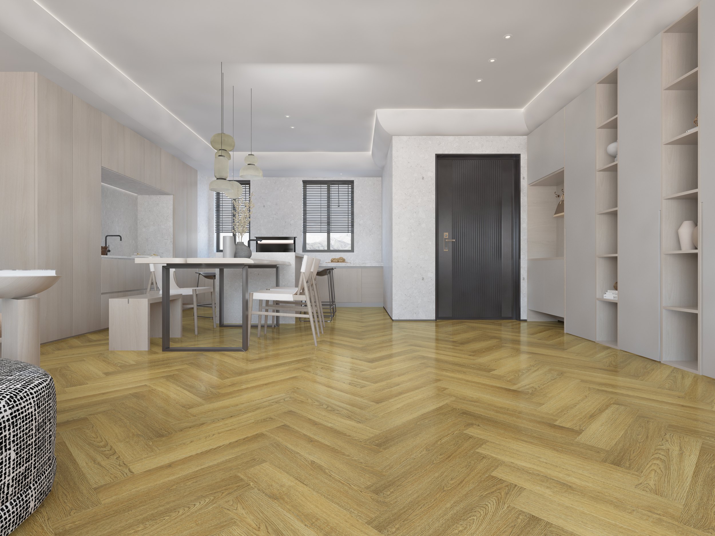 SPC ламинат DAMY FLOOR Коллекция London Дизайн 190902EL-07 Шеффилд (615х123х4 мм)