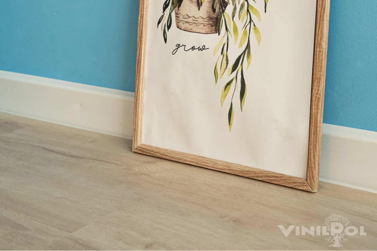 Кварц-виниловая плитка VINILAM (ВИНИЛАМ) Коллекция VINIPOL SPC Дизайн 7893-EIR Дуб Сиена (1220*228*5 мм)