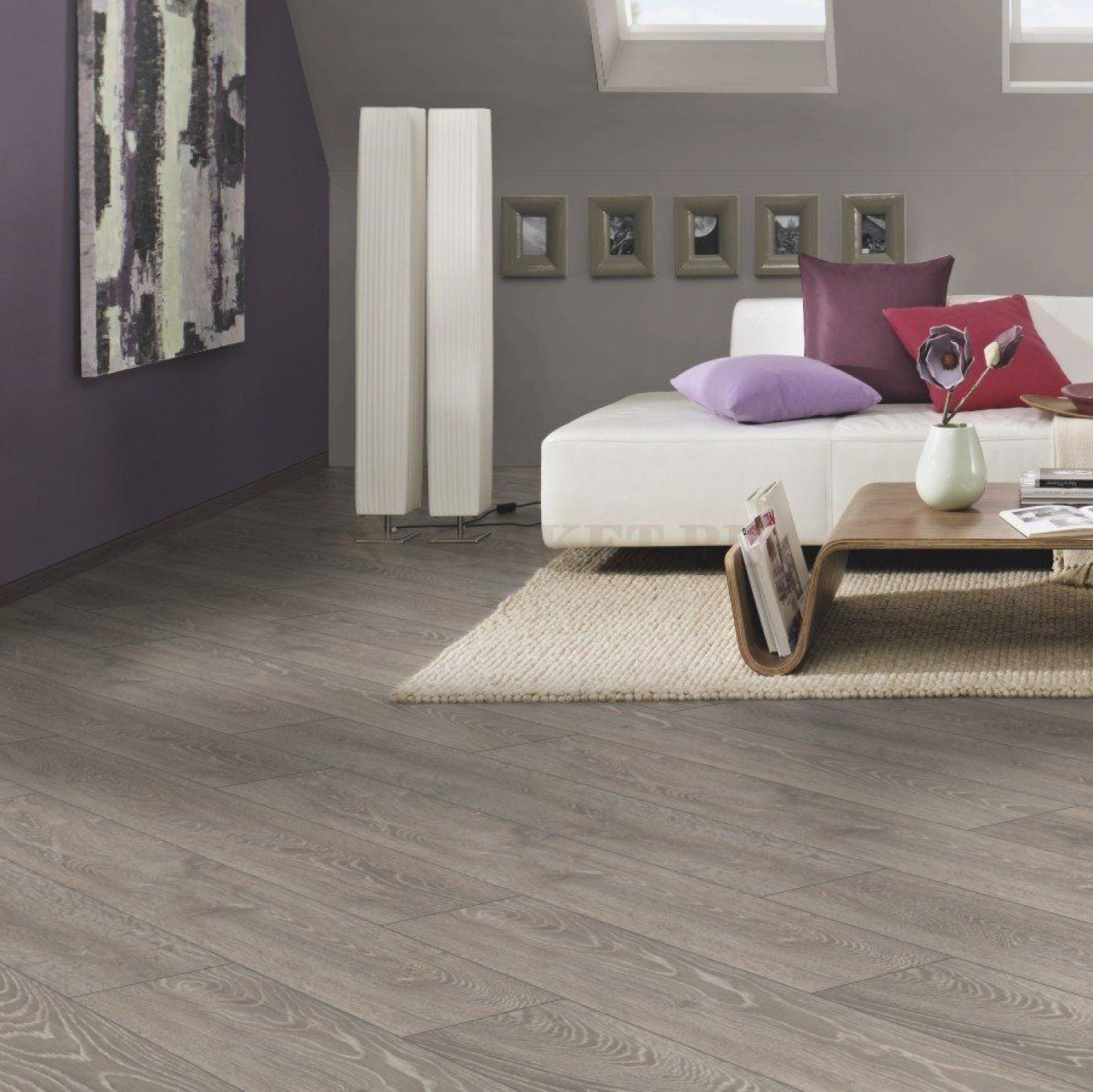 Ламинат KRONOSPAN (КРОНОШПАН) Коллекция SUPER NATURAL CLASSIC Дизайн 5542 Дуб Боулдор (1285х192х8 мм)
