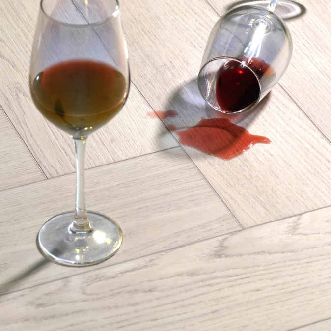 Виниловый (SPC) ламинат BRONIX Коллекция  SAFFIR HERRINGBONE Дизайн Aster(635х127х4 мм)