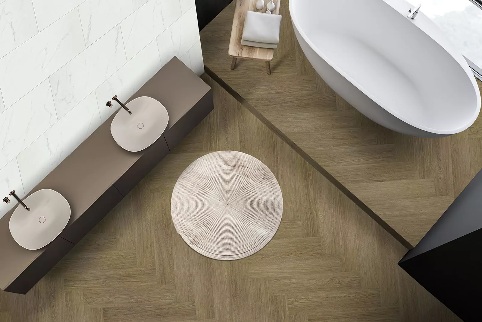 Виниловая плитка DREAM FLOOR (Дрим Флор) Коллекция SEQUOIA LVT Дизайн SQ 015 (590х118х2.5 мм)