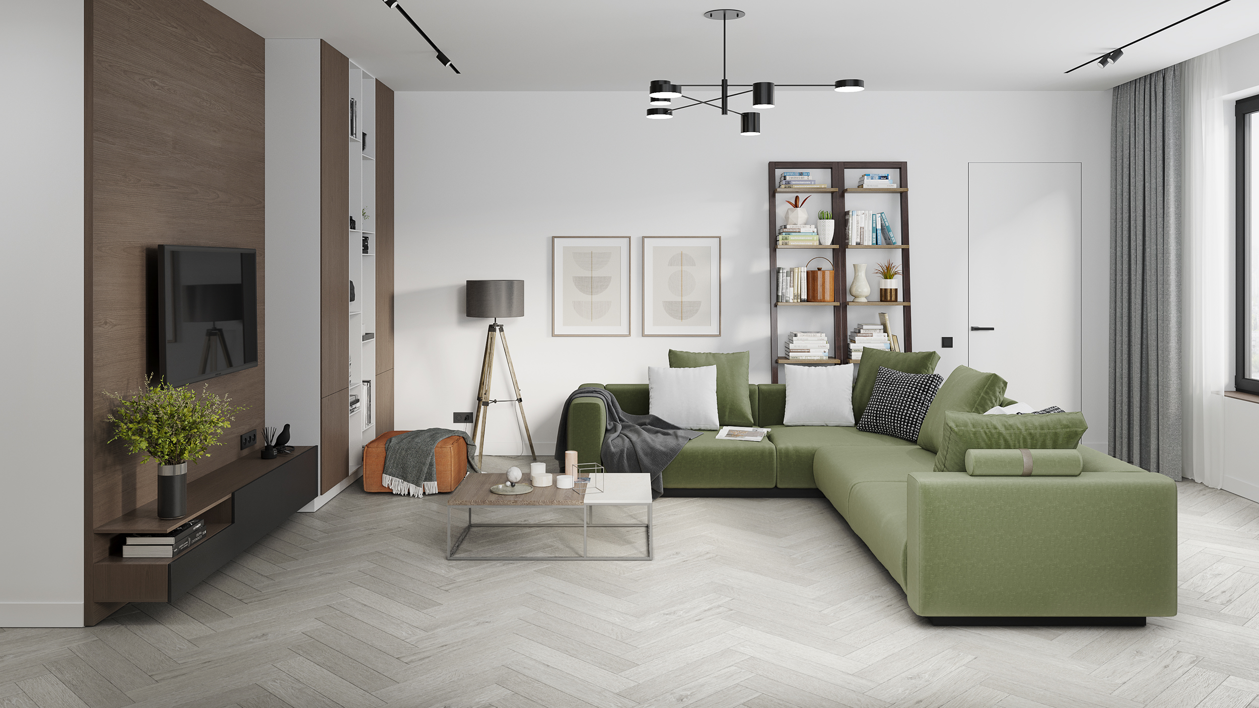 Кварц-виниловая плитка DAMY FLOOR Коллекция LONDON LVT Дизайн 191023EL-04-LVT Йорк (590×118х2,5мм)