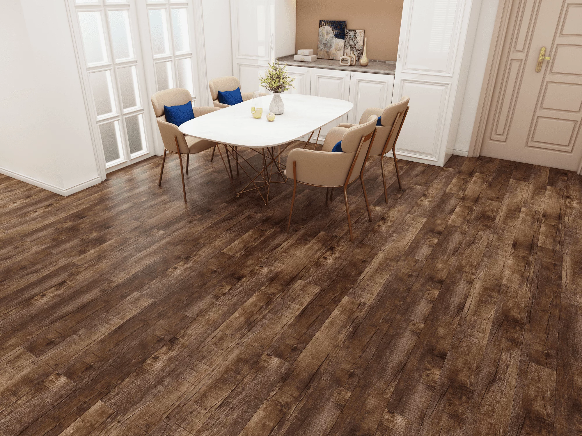 SPC ламинат ICON FLOOR (Айкон Флор) Коллекция BLACK Дизайн BL21 Дуб Джанни (1220х151х4 мм)