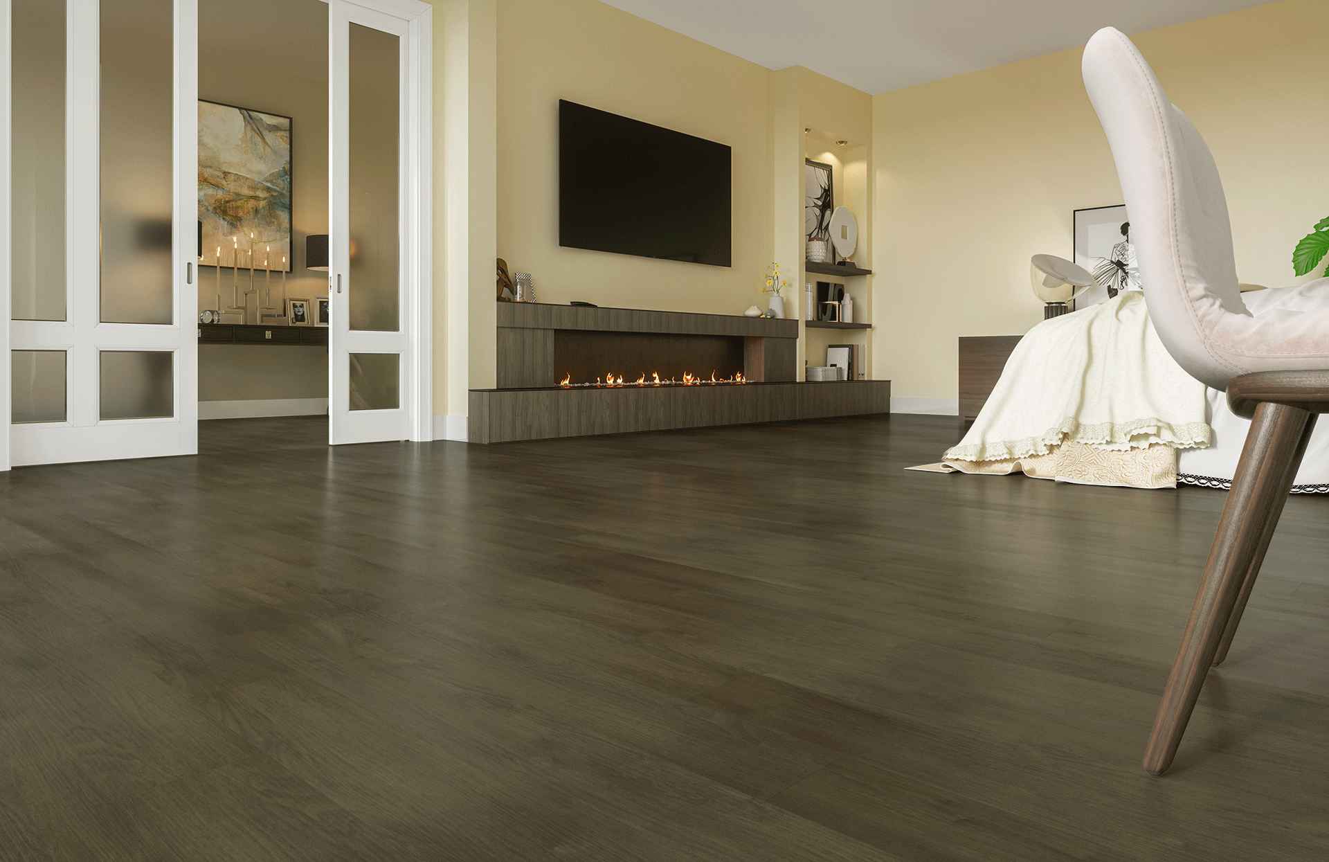 Кварцевый ламинат HOME EXPERT Коллекция NATURAL Дизайн 2178-04 Орех Классический (1220х150х3.5 мм)