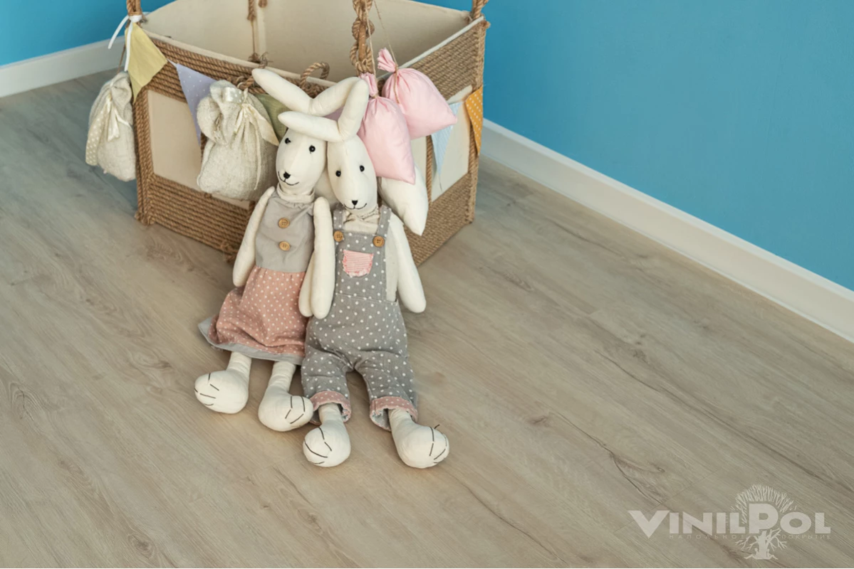 Кварц-виниловая плитка VINILAM (ВИНИЛАМ) Коллекция VINIPOL SPC Дизайн 7893-EIR Дуб Сиена (1220*228*5 мм)