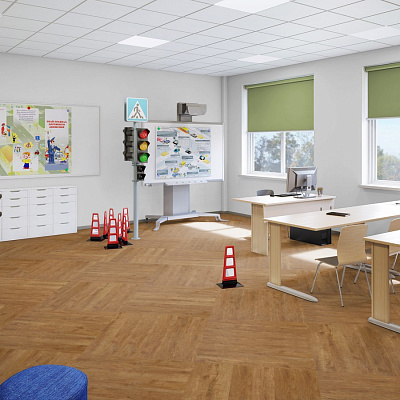 Виниловая плитка POLYSTYL Коллекция COSMIC Дизайн SIRIUS (914.4х152.4х3 мм)