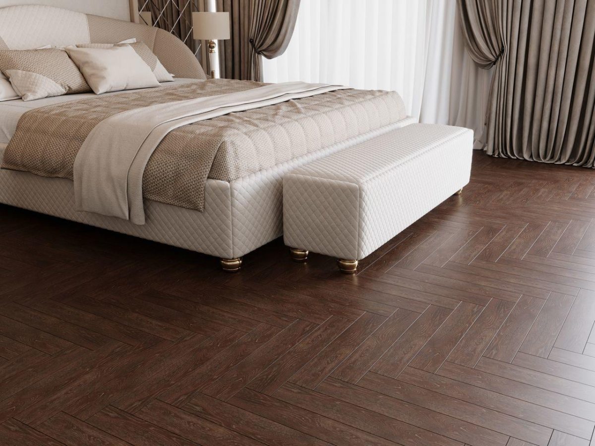 Ламинат CBM (СБМ) Коллекция CORUNA 12 мм 33 класс Дизайн 808 Орех Босковице (606.75х101.125х12 мм)