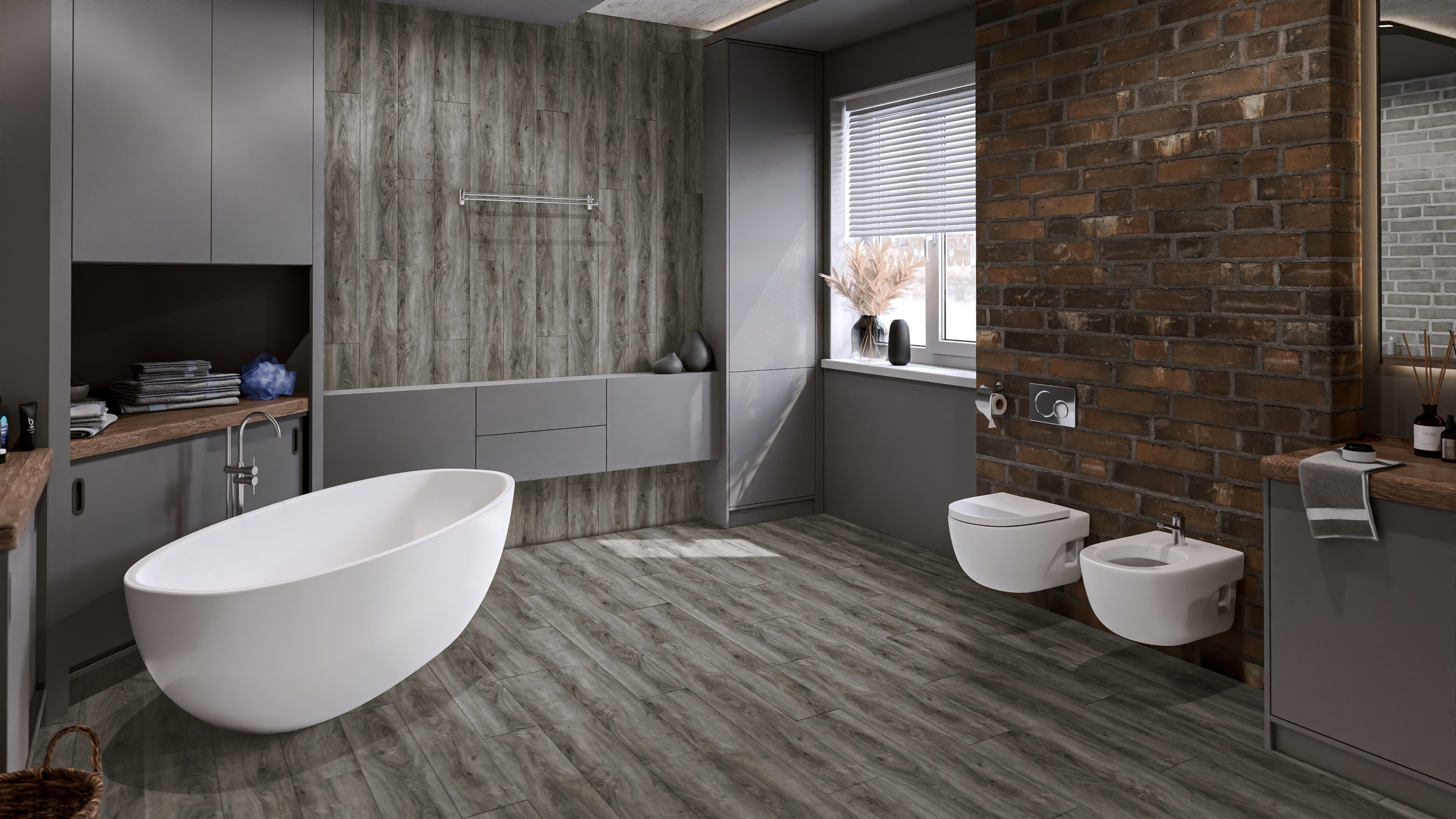 SPC ламинат DAMY FLOOR Коллекция Family Дизайн TCM359-25 Дуб Кантри (1220х180х4 мм)