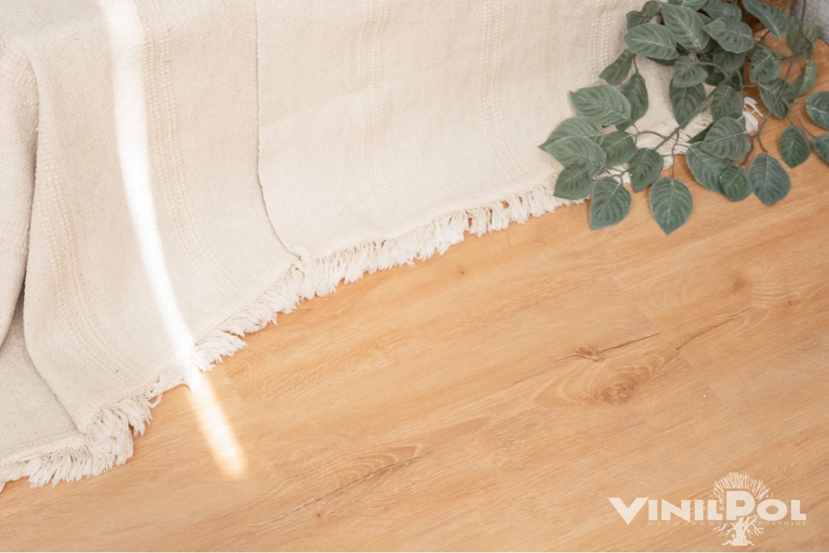Кварц-виниловая плитка VINILAM (ВИНИЛАМ) Коллекция VINIPOL SPC Дизайн 7891-EIR Дуб Латина (1220*228*5 мм)