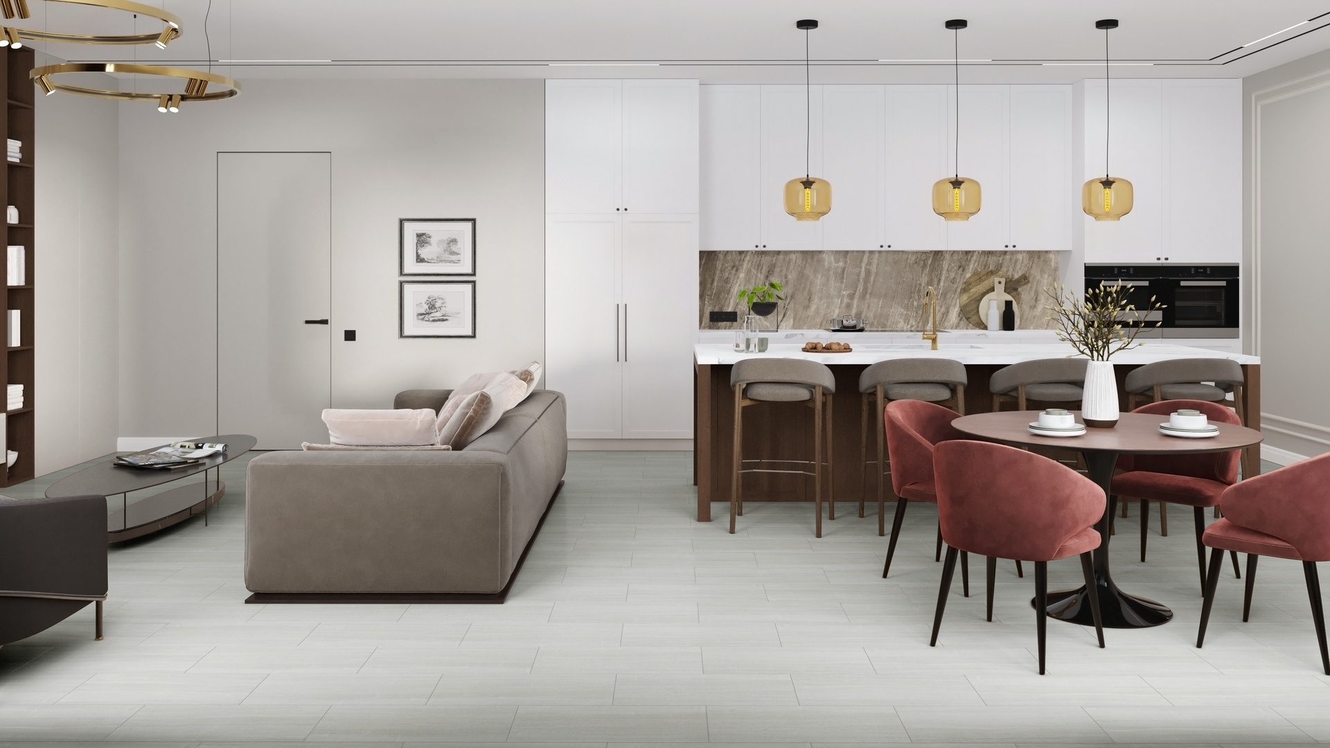 SPC ламинат DAMY FLOOR Коллекция ASCENT STRONG Дизайн CDM271-03-ST Кайлас (610х305х5 мм)