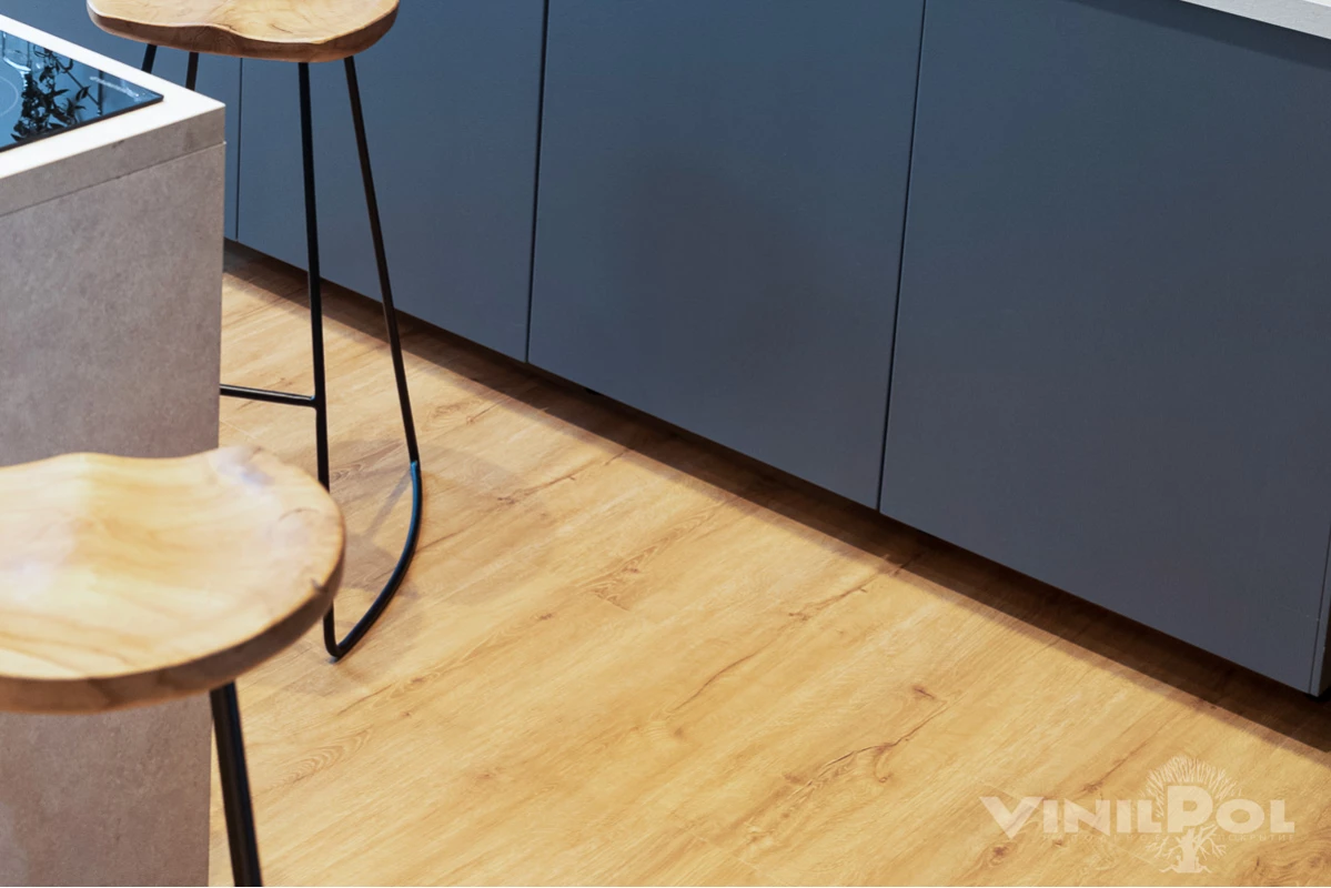 Кварц-виниловая плитка VINILAM (ВИНИЛАМ) Коллекция VINIPOL SPC Дизайн 7896 -EIR Дуб Флоренция (1220*228*5 мм)