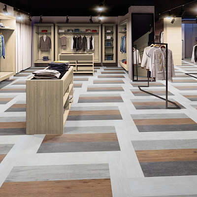 Виниловая плитка POLYSTYL Коллекция COSMIC Дизайн STARDUST (914.4х152.4х3 мм)