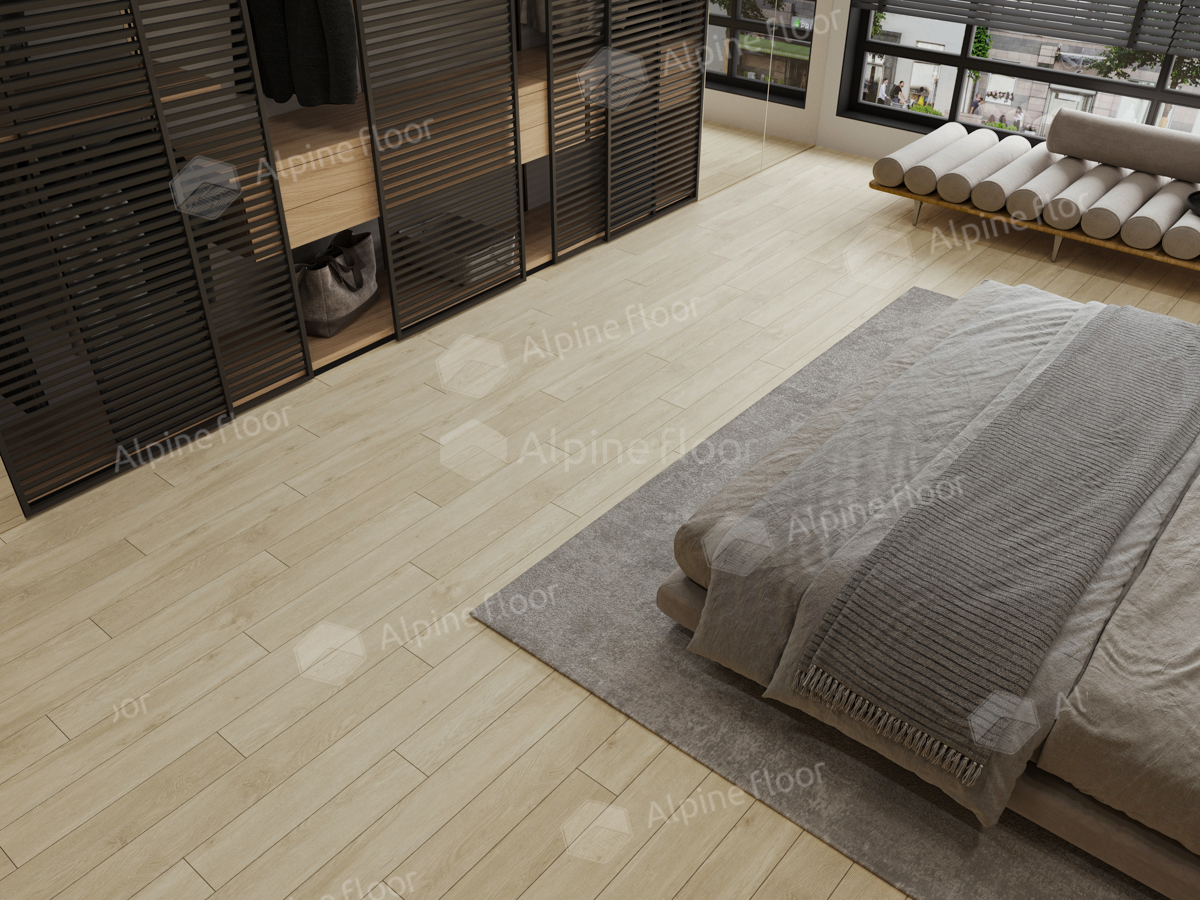 Виниловый (SPC) ламинат ALPINE FLOOR Коллекция GRAND SEQUOIA VILLAGE Дизайн ECO 11-307 Сонома (1220х125*4мм)