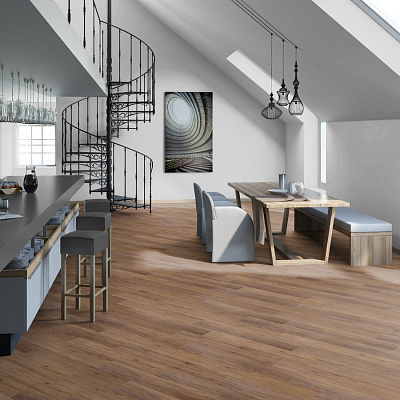 Виниловая плитка POLYSTYL Коллекция COSMIC Дизайн ATLAS (914.4х152.4х3 мм)