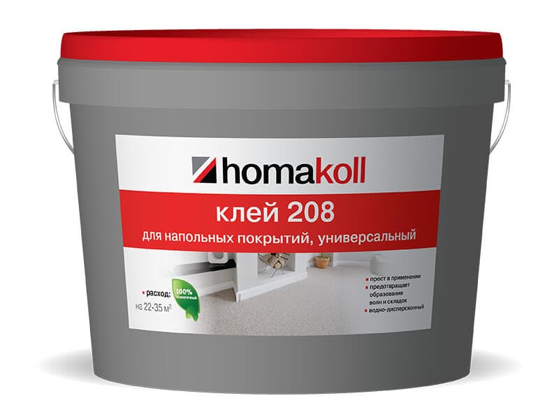 Клей универсальный для напольных покрытий HOMAKOLL (ХОМАКОЛ) 208 7 кг