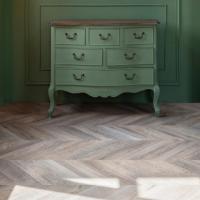 Виниловый ламинат VINILAM (ВИНИЛАМ) Коллекция PARQUET CHEVRON Дизайн RI153616CL4 Шеврон Шампань (1293*305*8.5 мм)