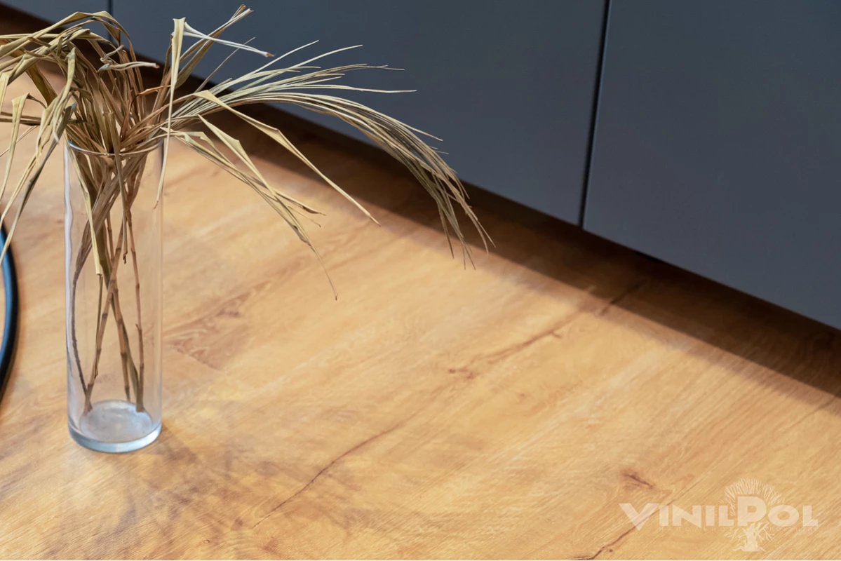 Кварц-виниловая плитка VINILAM (ВИНИЛАМ) Коллекция VINIPOL SPC Дизайн 7896 -EIR Дуб Флоренция (1220*228*5 мм)