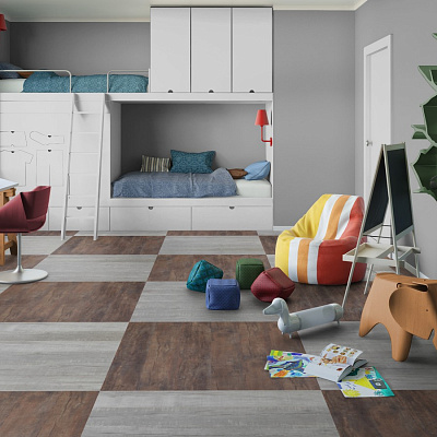 Виниловая плитка POLYSTYL Коллекция COSMIC Дизайн PHOENIX (914.4х152.4х3 мм)