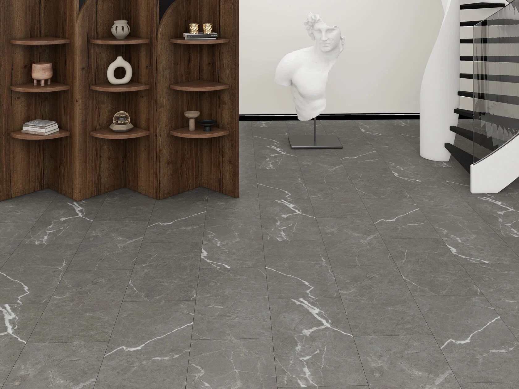SPC ламинат OFFWOOD Коллекция Stone Дизайн Тайшань (610х305х4мм)