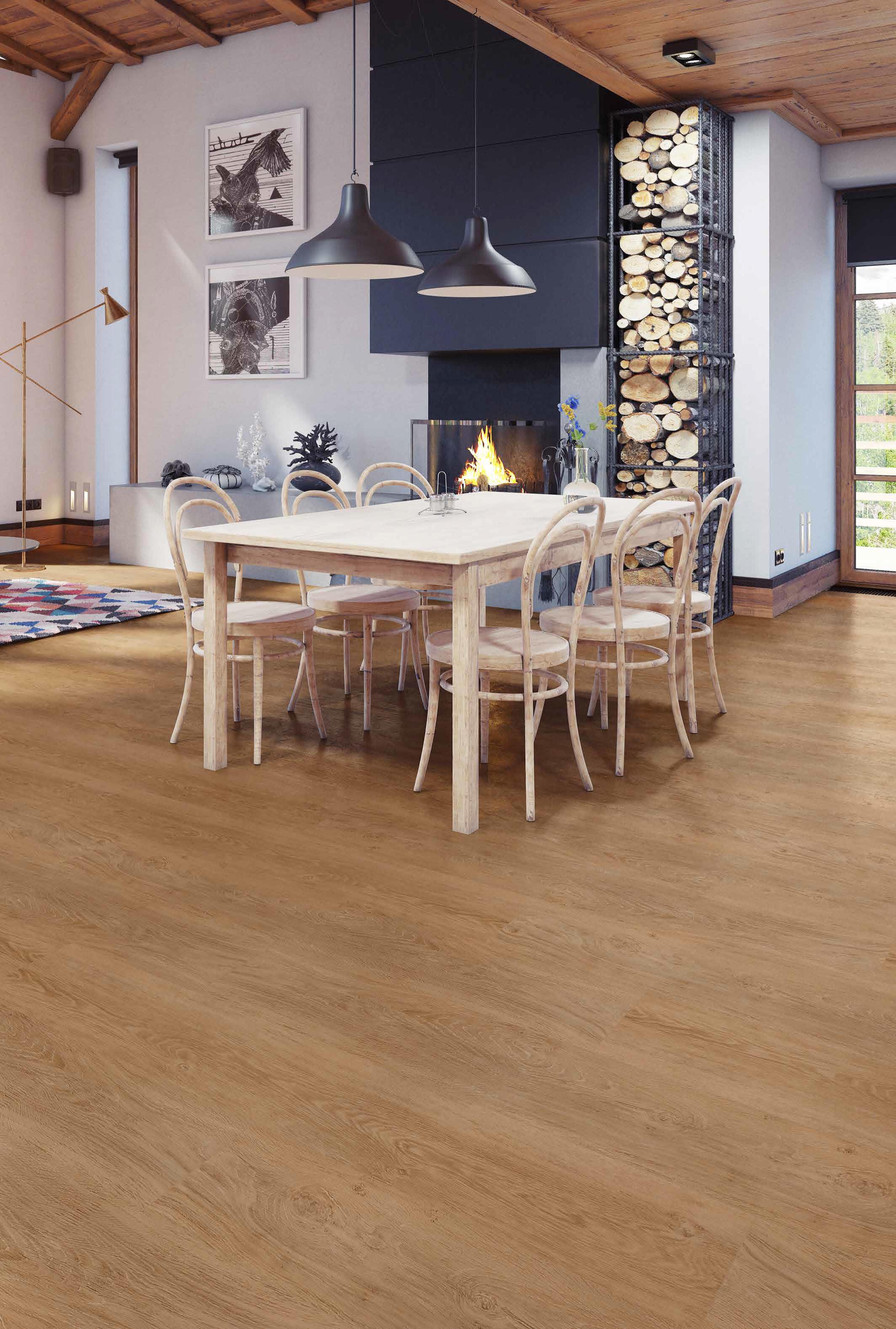 SPC ламинат TARKETT (ТАРКЕТТ) Коллекция PROGRESSIVE HOUSE Дизайн DARIN (1220х200х4.4 мм)